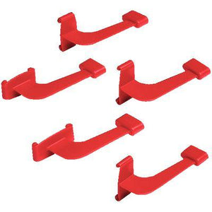 XCP Bite Blocks Bite-Wing, Red 0/1H, 6/Pack