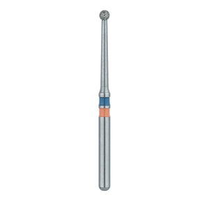 Diamond Burs for Zirconium Oxide – FG, Medium Grit, Blue, Round, # 801, 5/Pkg
