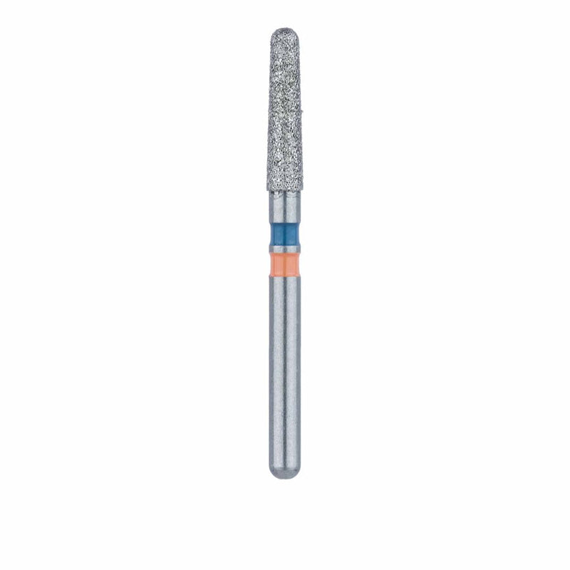 Diamond Burs for Zirconium Oxide – FG, Round End Taper, 5/Pkg