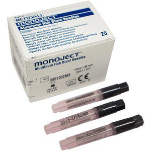 Monoject® Endodontic Blunt Cannulas – 25/Pkg