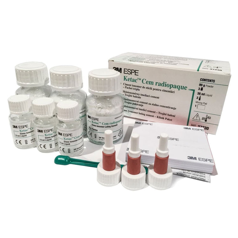 Ketac-Cem Radiopaque Permanent Glass Ionomer Luting Cement