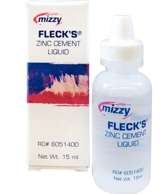 Fleck’s® Zinc Phosphate Cement, Liquid Refill