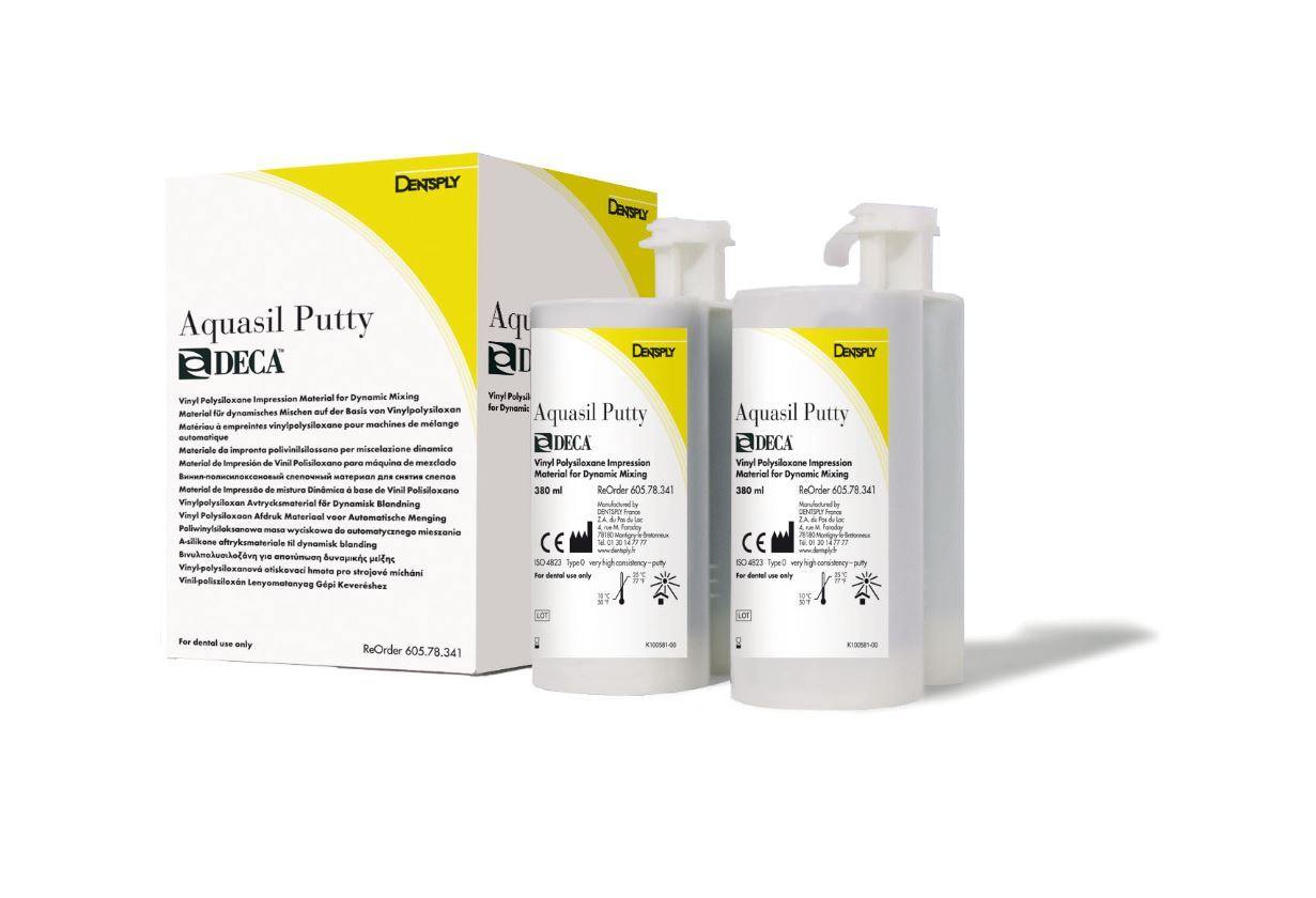 Aquasil Ultra Putty DEC Tray Materials in DECA™ Delivery Refill – 380 ml, 2/Pkg