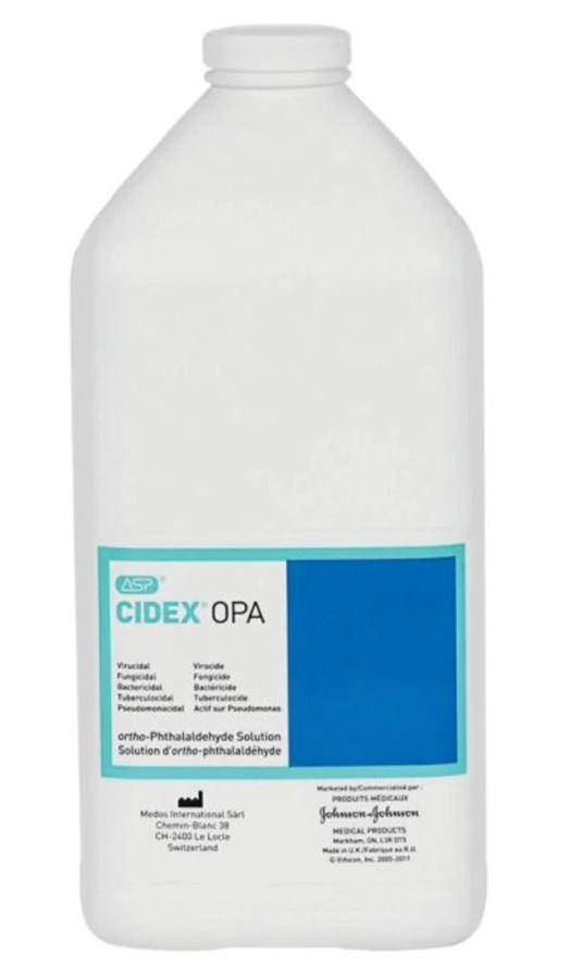 Cidex OPA Disinfectant Solution, 1 Gallon Bottle