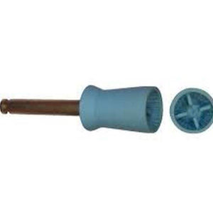 Prophy Cups Latex Free Screw Type 144/Bag Aqua