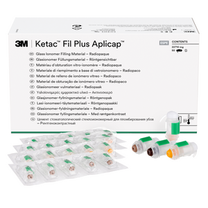 Ketac Fil Plus Aplicap™ Glass Ionomer Restorative Capsule Refill, 50/Pkg