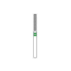 Two Striper® EURO Diamond Burs 5/Pk - Flat-End Cylinder
