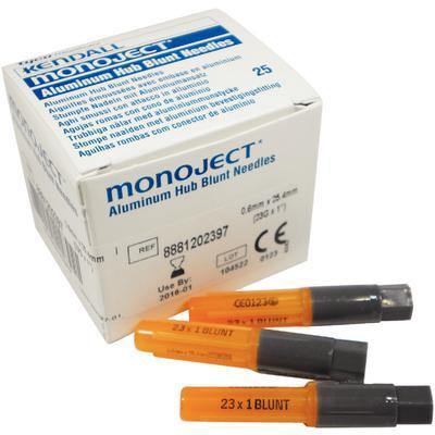 Monoject® Endodontic Blunt Cannulas – 25/Pkg