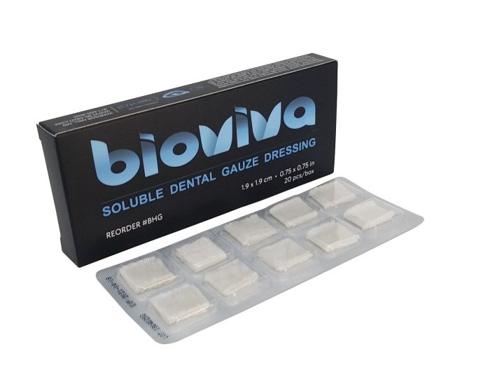 Bioviva Hemostatic Gauze Dressing - .75