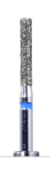 Diamond Bur, Flat End Cylinder 10/pk