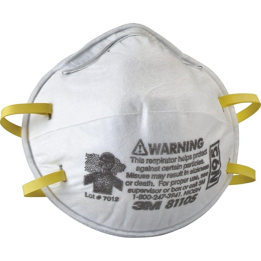 Particulate Respirator, 8110S, N95, small - 10/pk