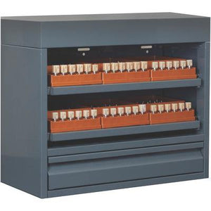 CAD/CAM Block Lockers with Internal Organizers
