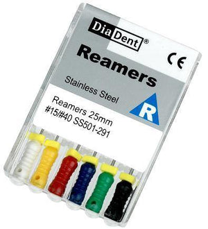 Reamers - Stainless Steel 6 files/box