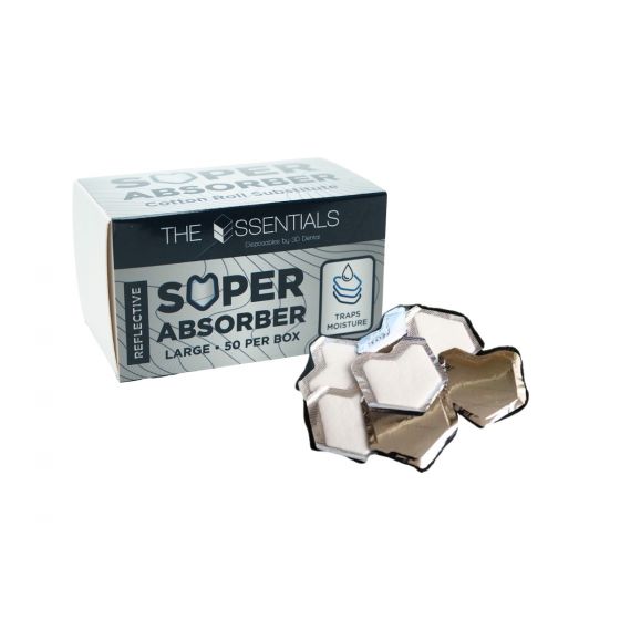 Super Absorber - Cotton Roll Substitute - 50/Box
