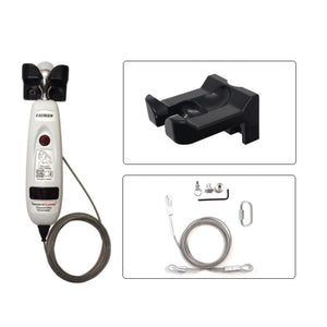 TAT-5000S Thermometer with Wall Mount & Latex-Free Nylon Covered Steel Cable