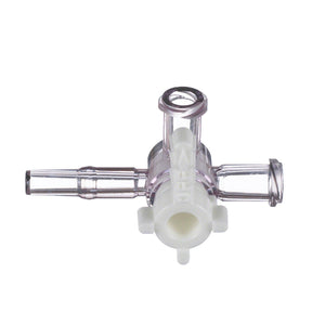 Stopcock, Four Way, Luer Slip Connector, 0.26mL