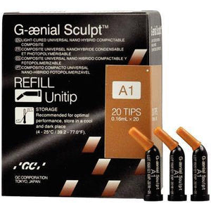 G-aenial™ Sculpt Universal Composite, 0.16 ml Unitip Refill