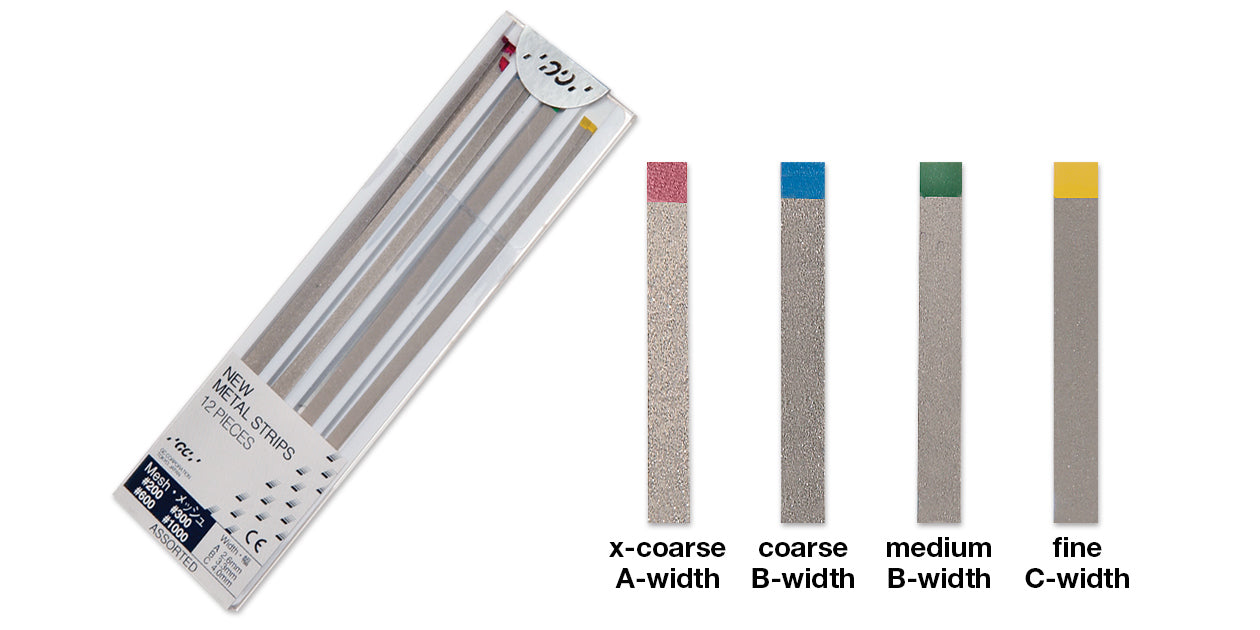 GC Metal Strips – Assortment “B” Package, 12/Pkg