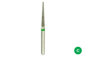 Beyes Diamond Burs Flat End Taper - 10/pk