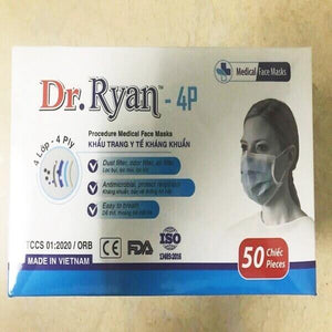 Dr. Ryan Level 2, 4-ply Mask 50/pk