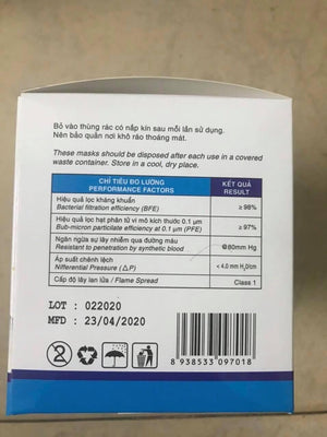 Dr. Ryan Level 2, 4-ply Mask 50/pk
