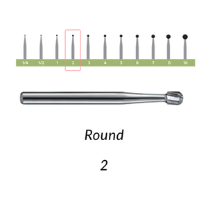Carbide Burs FG Short Shank