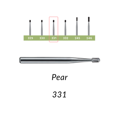 Carbide Burs FG Short Shank