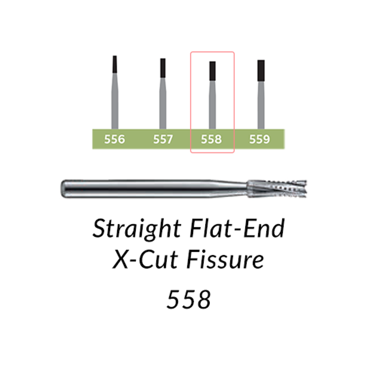 Carbide Burs FG Short Shank