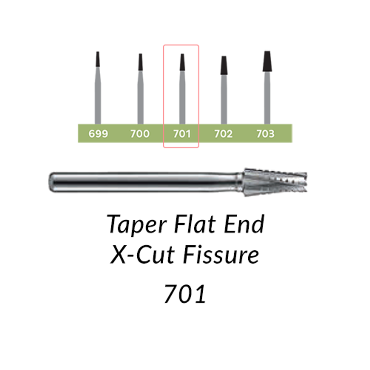 Carbide Burs FG Short Shank
