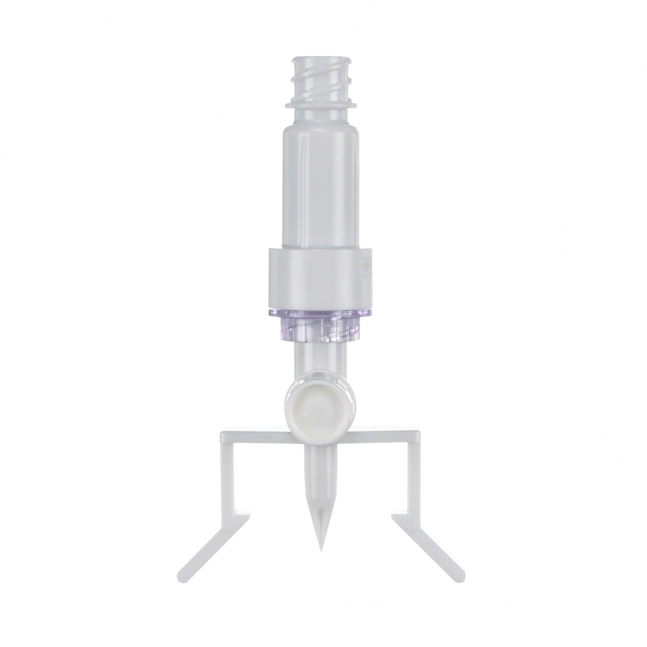 Mini-spike® Dispensing Pin, with ULTRASITE® Valve and Security Clip, Luer Slip Connector