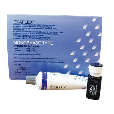 EXAFLEX Vinyl Polysiloxane Impression Material, Standard Package Tubes