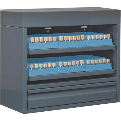 CAD/CAM Block Lockers with Internal Organizers