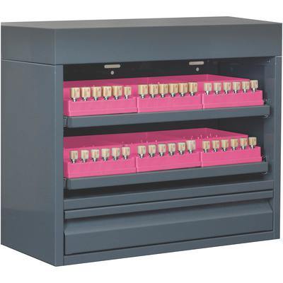 CAD/CAM Block Lockers with Internal Organizers