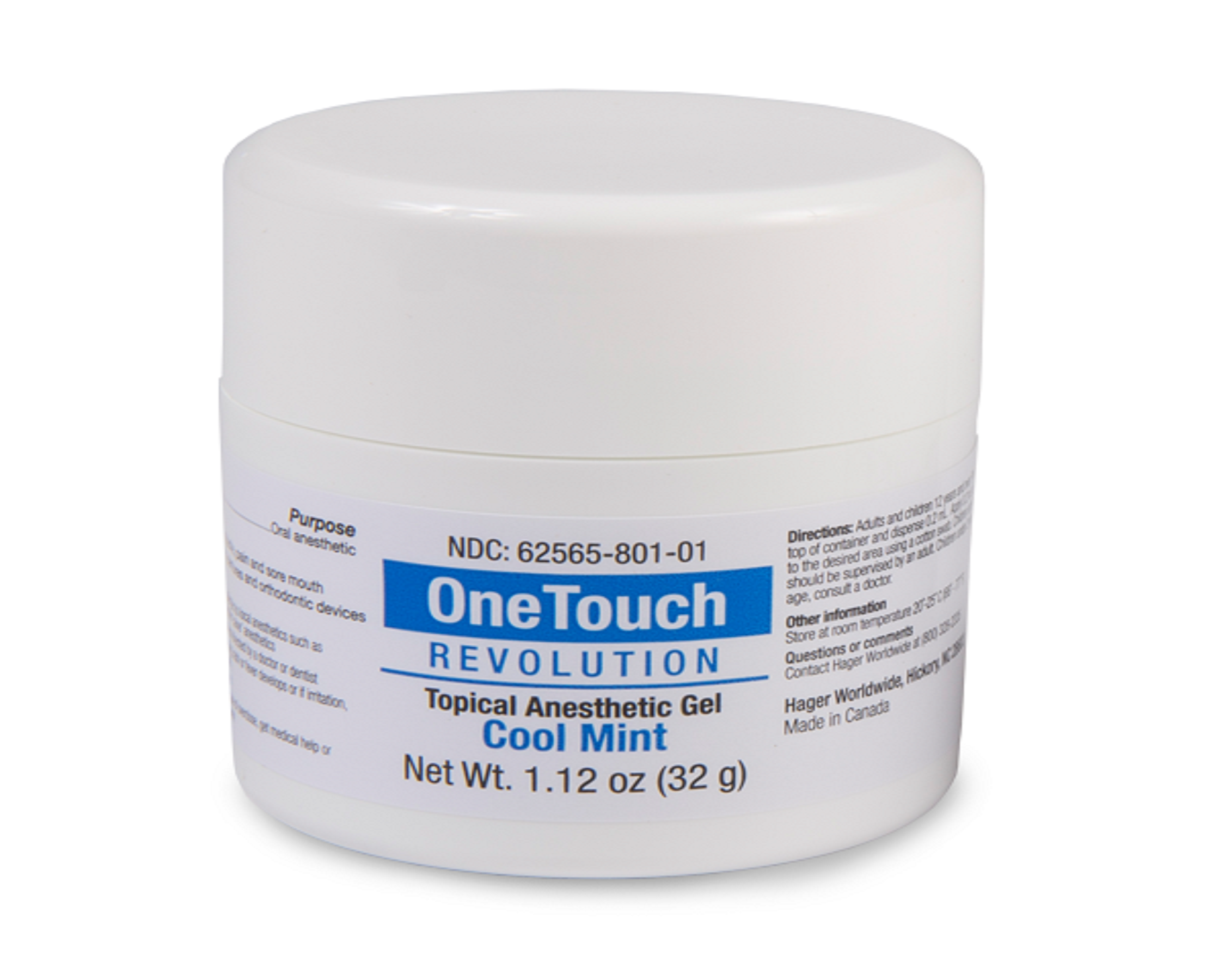 OneTouch Topical Anesthetic Gel, 30gm/Jar