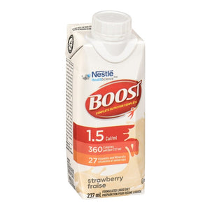 BOOST® 1.5 PLUS Calories Oral Supplement, Tetra Brik® Pack, 27x237ml
