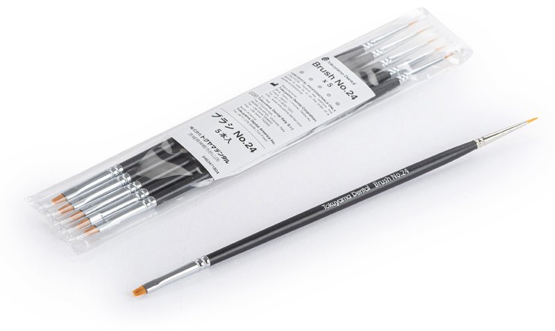 Estelite Omega Brush No. 24 – Refills, 5/Pkg