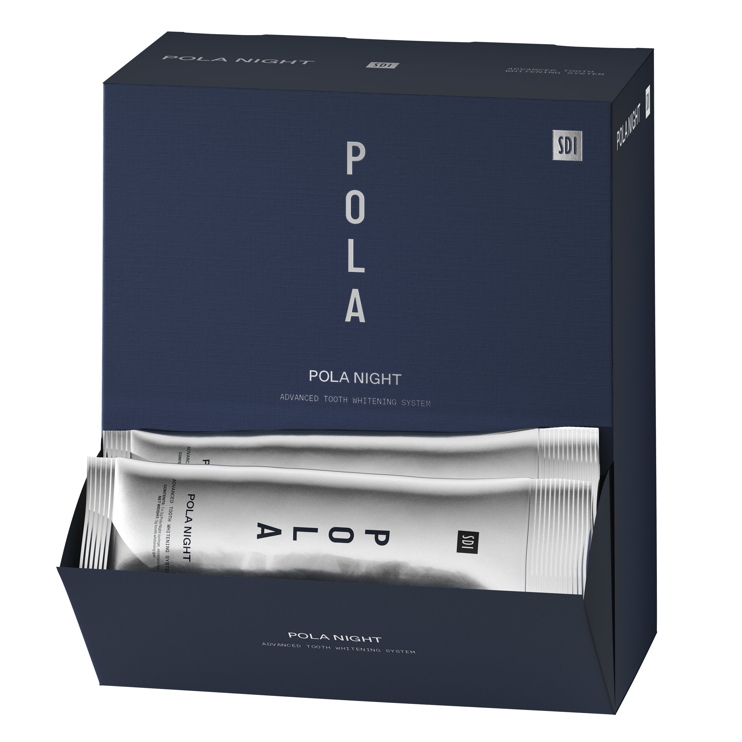 Polanight 16% Carbamide Peroxide Tooth Whitening System, 3 g Syringe Dispenser Pack