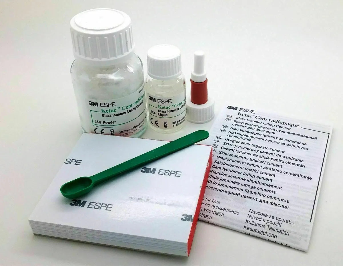 Ketac-Cem Radiopaque Permanent Glass Ionomer Luting Cement
