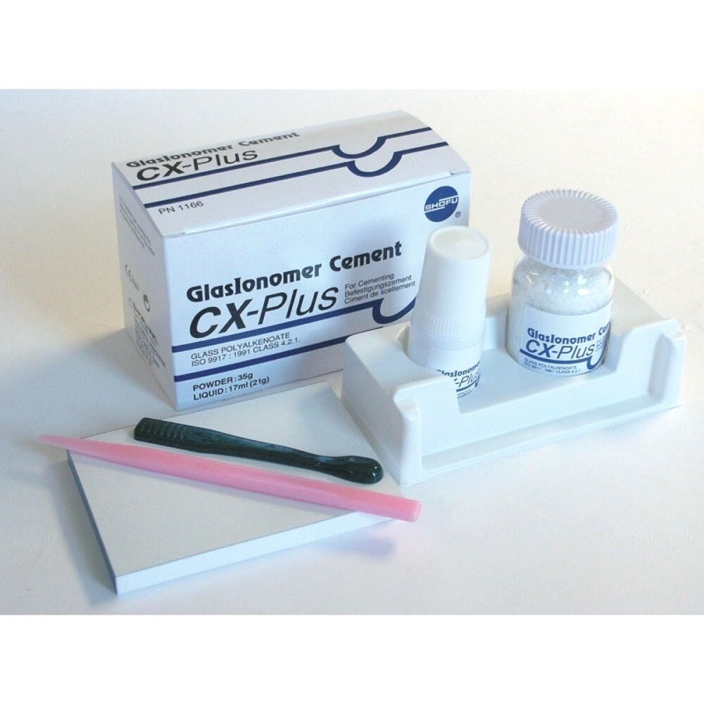 CX-Plus Luting Cement, Powder/Liquid Kit