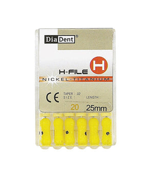 NiTi H Files (6/box)
