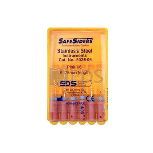 Safesiders® Endodontic Reamers – 6/Pkg