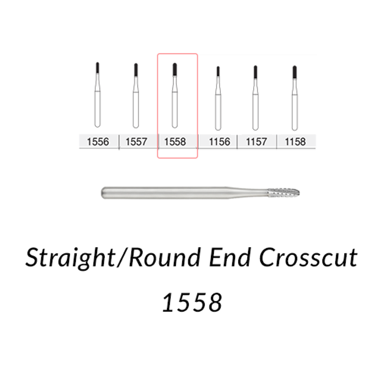 Carbide Burs FG Short Shank