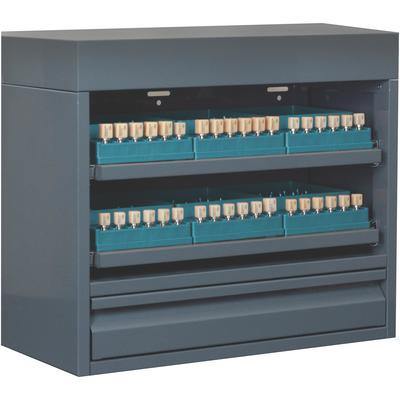 CAD/CAM Block Lockers with Internal Organizers