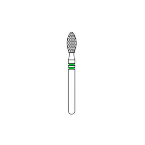 Two Striper® EURO Diamond Burs 5/Pk - Football