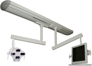 Flight Torch LED Dual Track Mount Light (Light and Monitor Mount)
