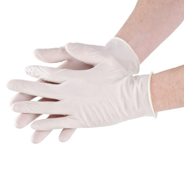 Latex Examination Gloves, Powder Free