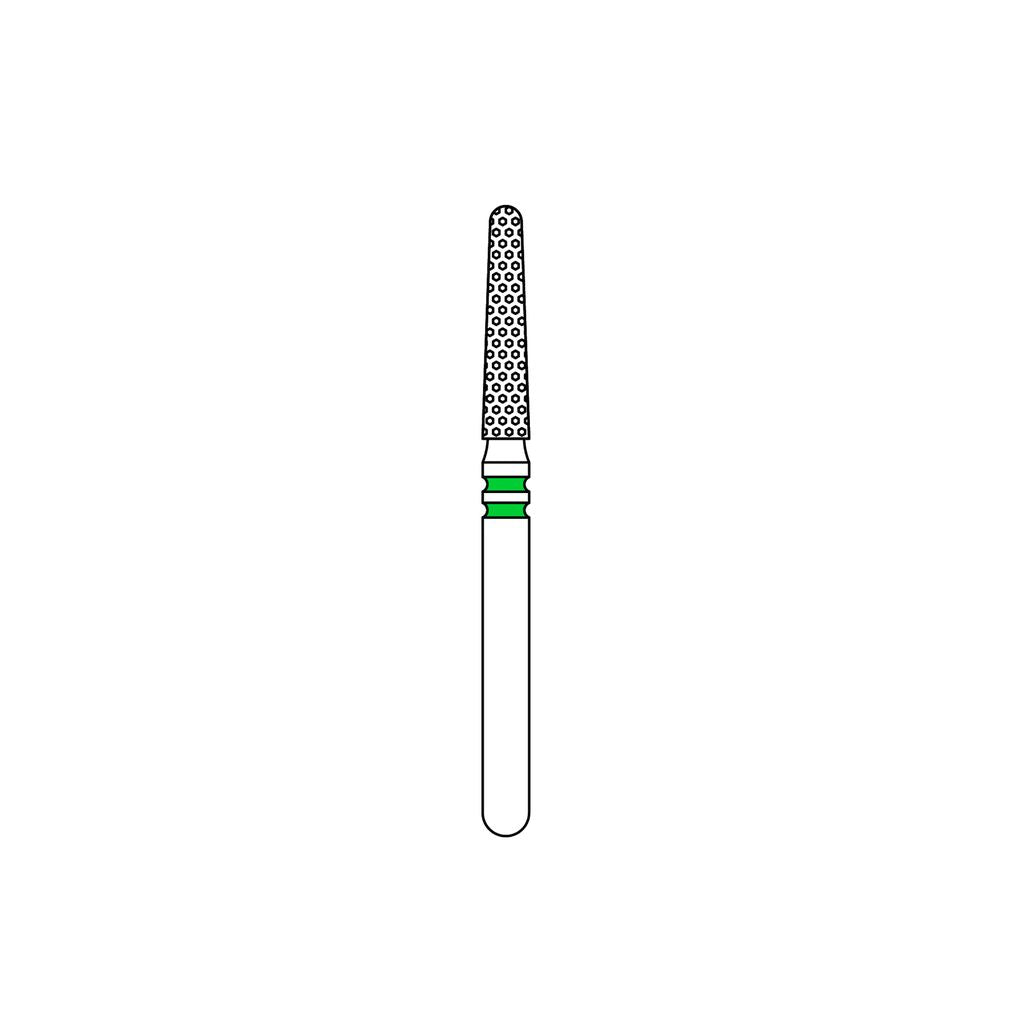 Two Striper® EURO Diamond Burs 5/Pk - Round-End Taper