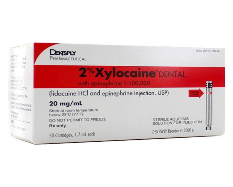 Xylocaine with Epinephrine – Lidocaine 50/Pkg