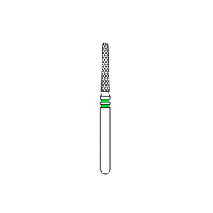Two Striper® EURO Diamond Burs 5/Pk - Round-End Taper