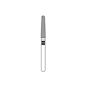 Two Striper® EURO Diamond Burs 5/Pk - Round-End Taper